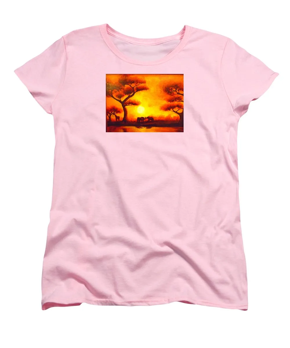 African Sunset  - Women's T-Shirt (Standard Fit)