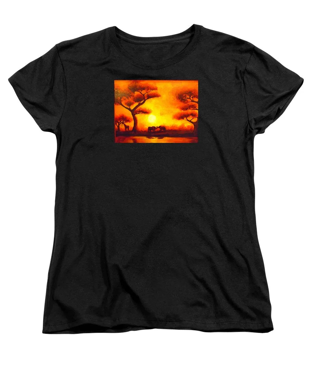 African Sunset  - Women's T-Shirt (Standard Fit)