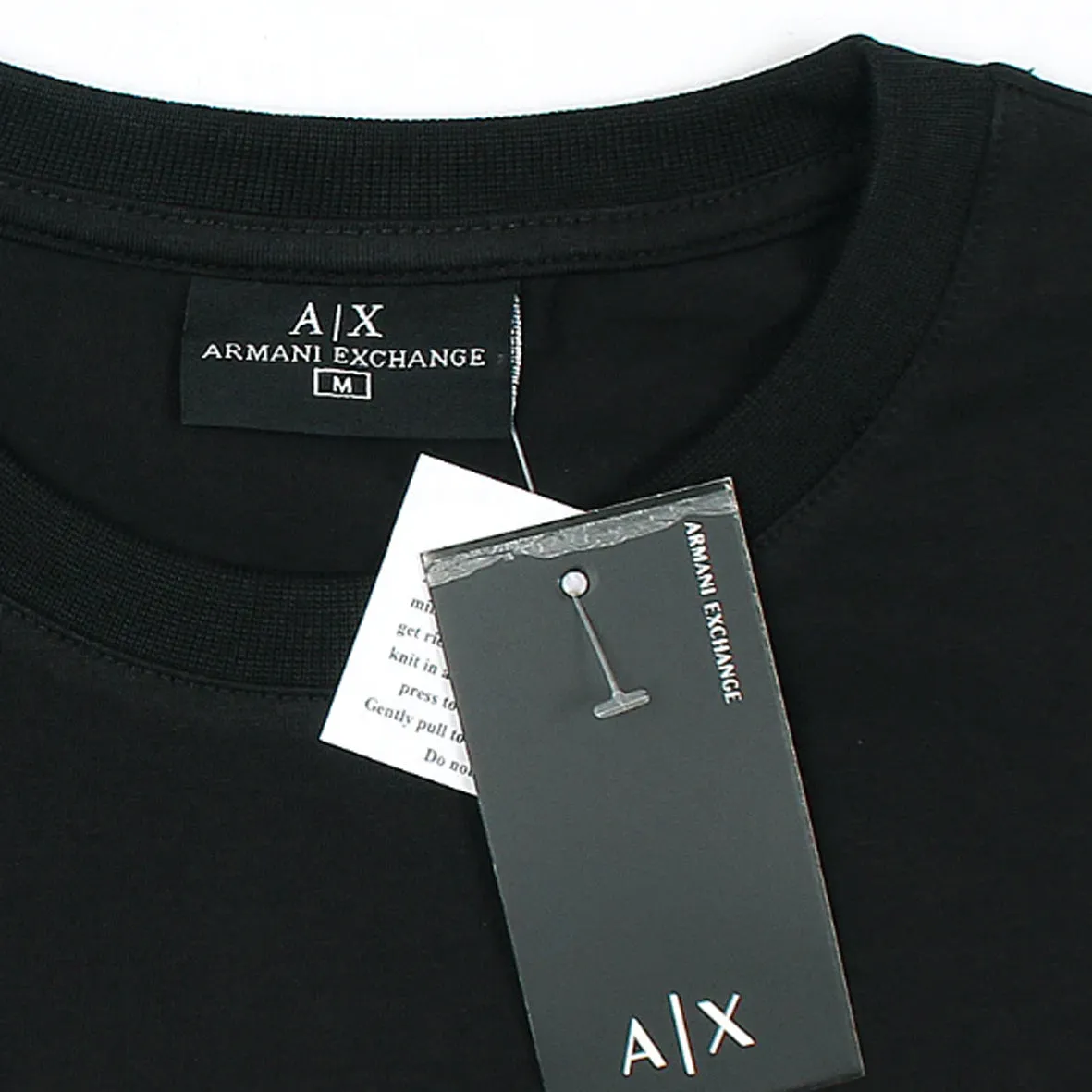 AX - Men 'Black' Premium A-X Designer T-Shirt AX876