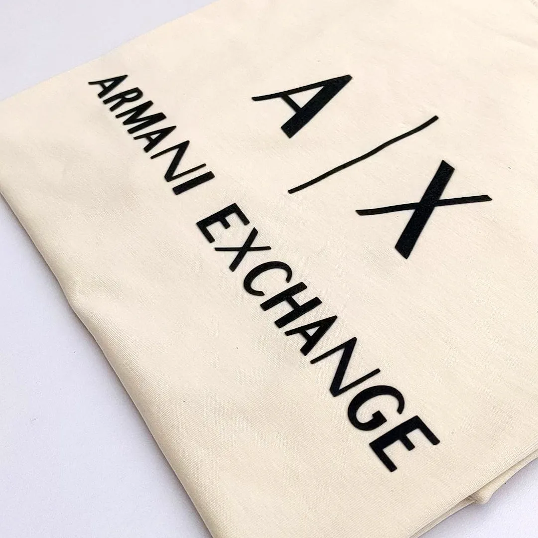 AX - Men 'Off White' Armani Exchange Printed Logo T-Shirt AX774