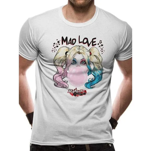 Batman Harley Quinn Mad Love T-Shirt DC Adult