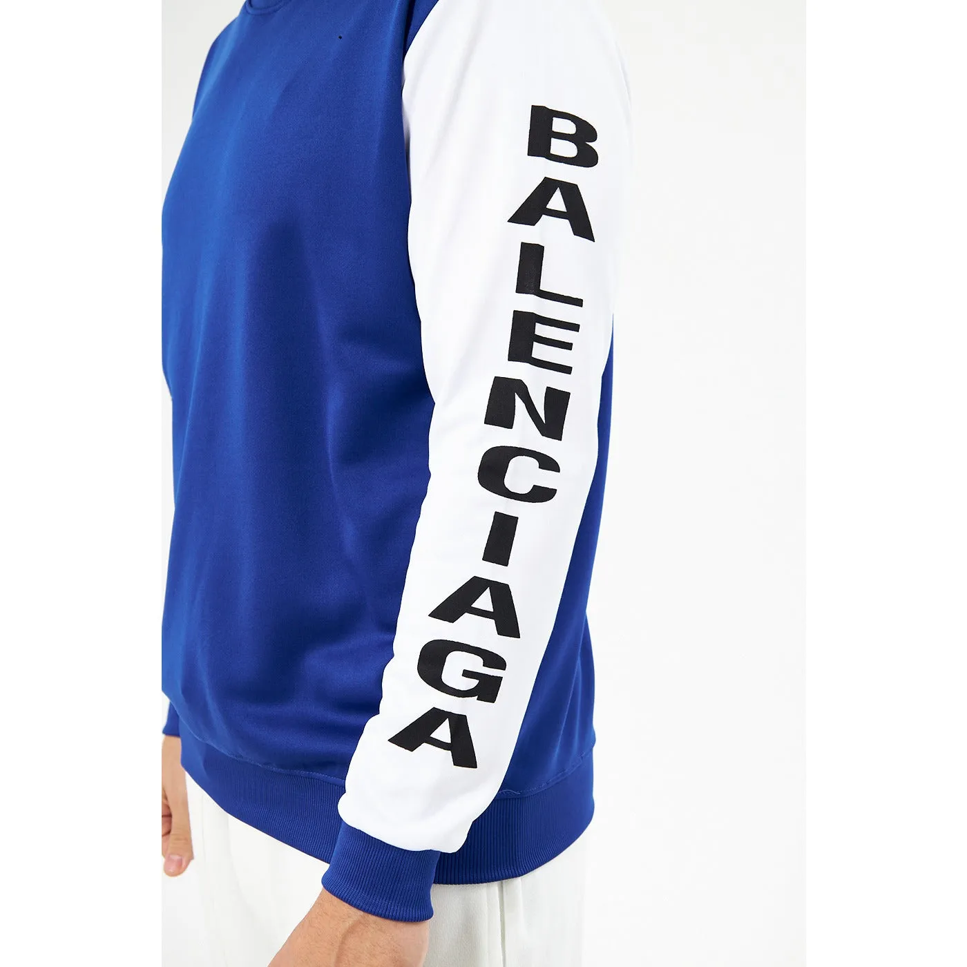 BGA Blue Sleeves Contrast Sweatshirt