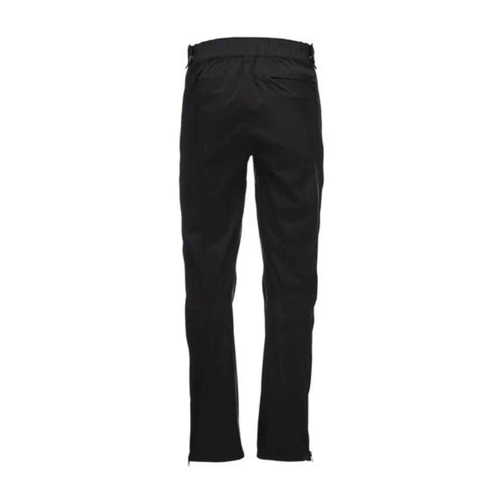 Black Diamond Stormline Stretch Full Zip Rain Pants - Men's