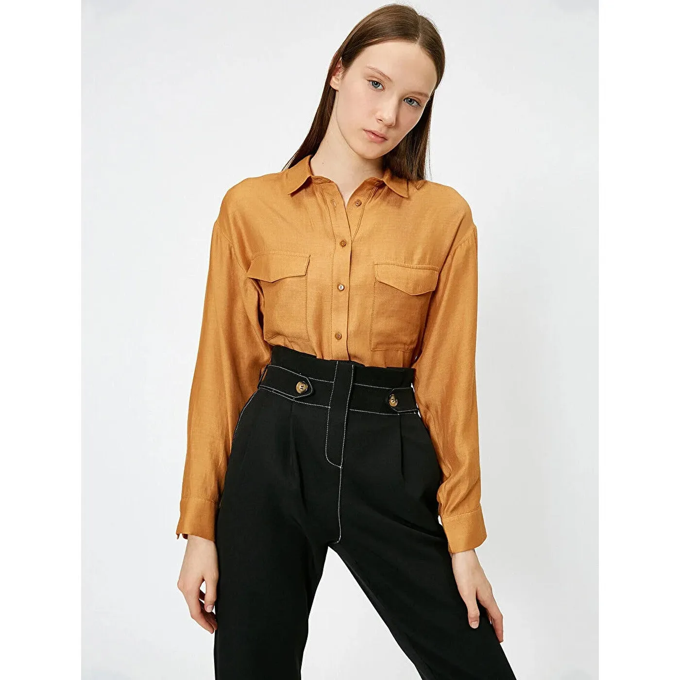 Brown Women Shirt