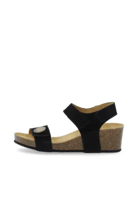 CASMETTE Velcro Sandal Suede