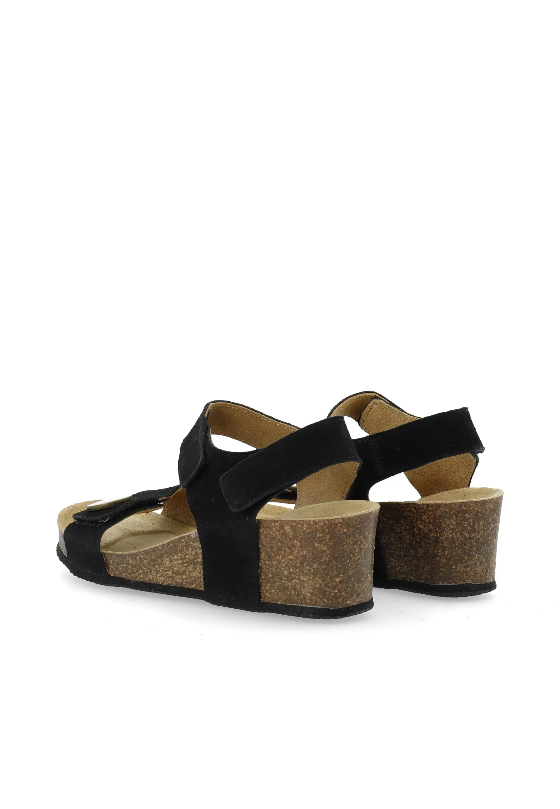 CASMETTE Velcro Sandal Suede