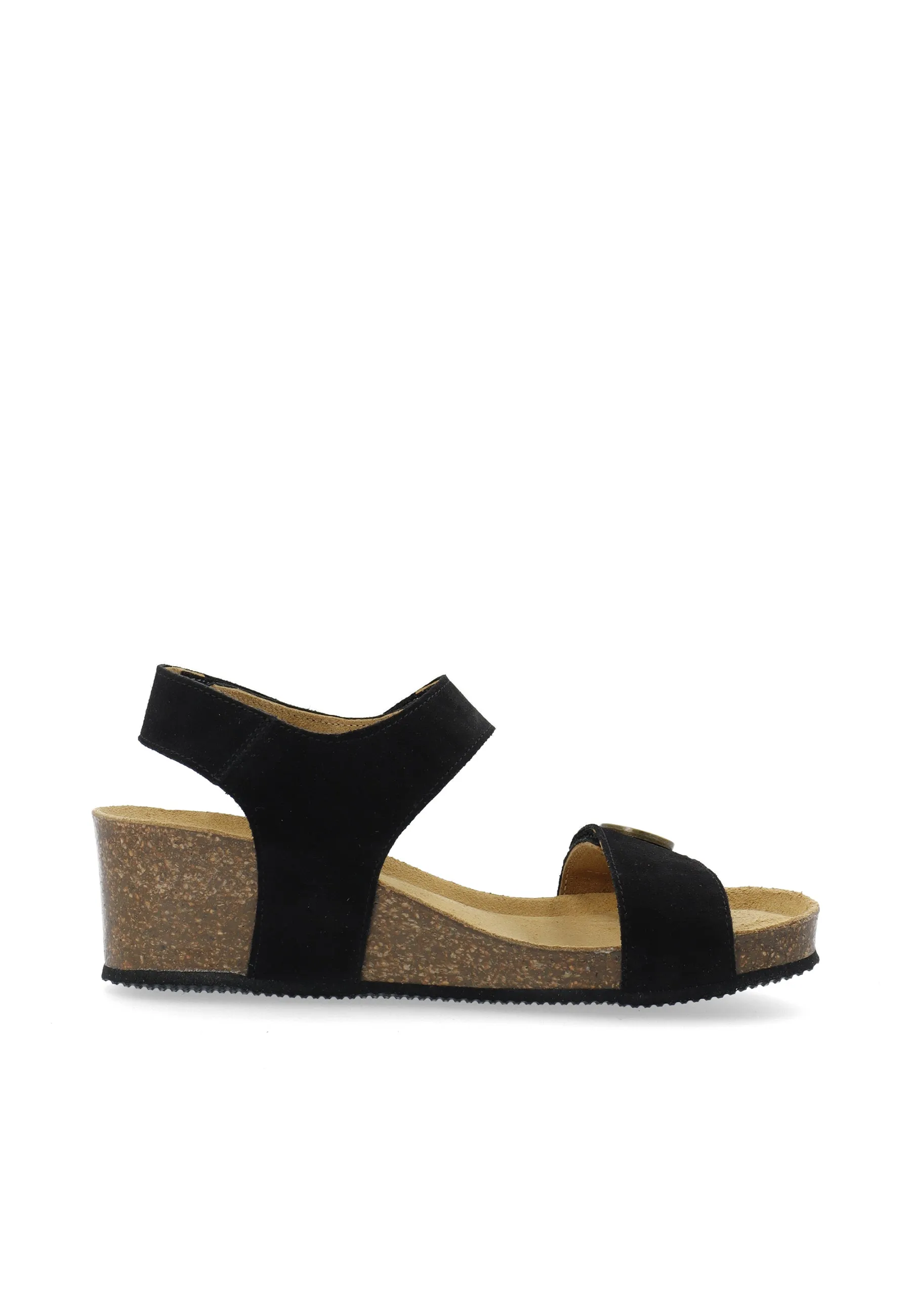 CASMETTE Velcro Sandal Suede