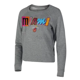 Concepts Sport Miami HEAT Mashup Women's Sweatshirt