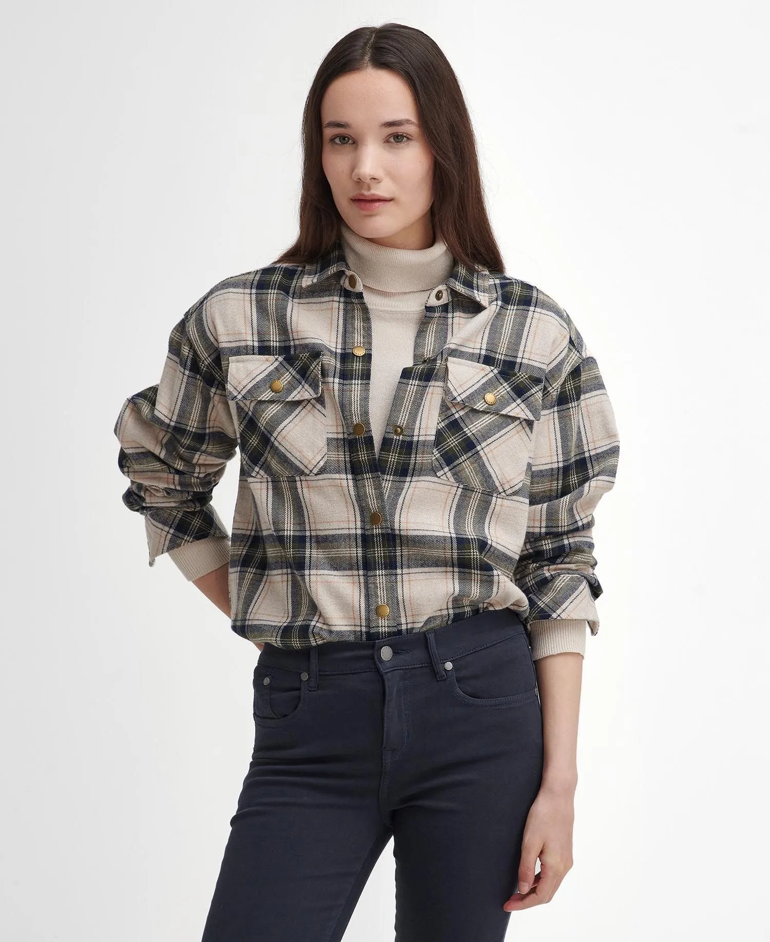 Highfield Check Shirt - Sand Dune Check