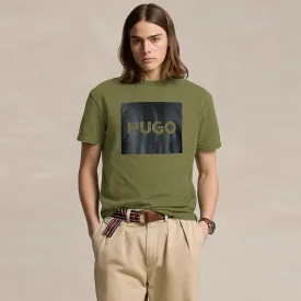 HU - Men 'Green' Hugo Printed Logo T-Shirt HU864