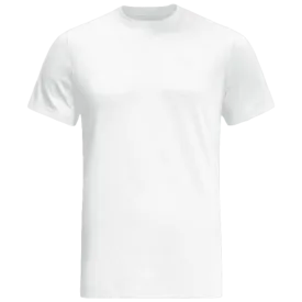 Jack Wolfskin Men's Essential Tee - White