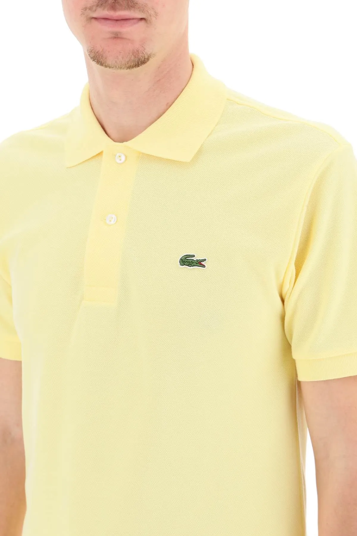 Lacoste cotton piquet polo