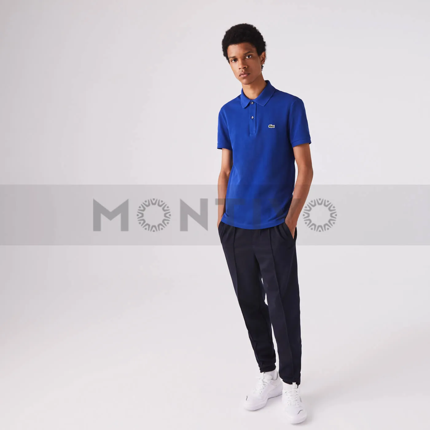 Lcste Dark Blue Classic Fit Polo