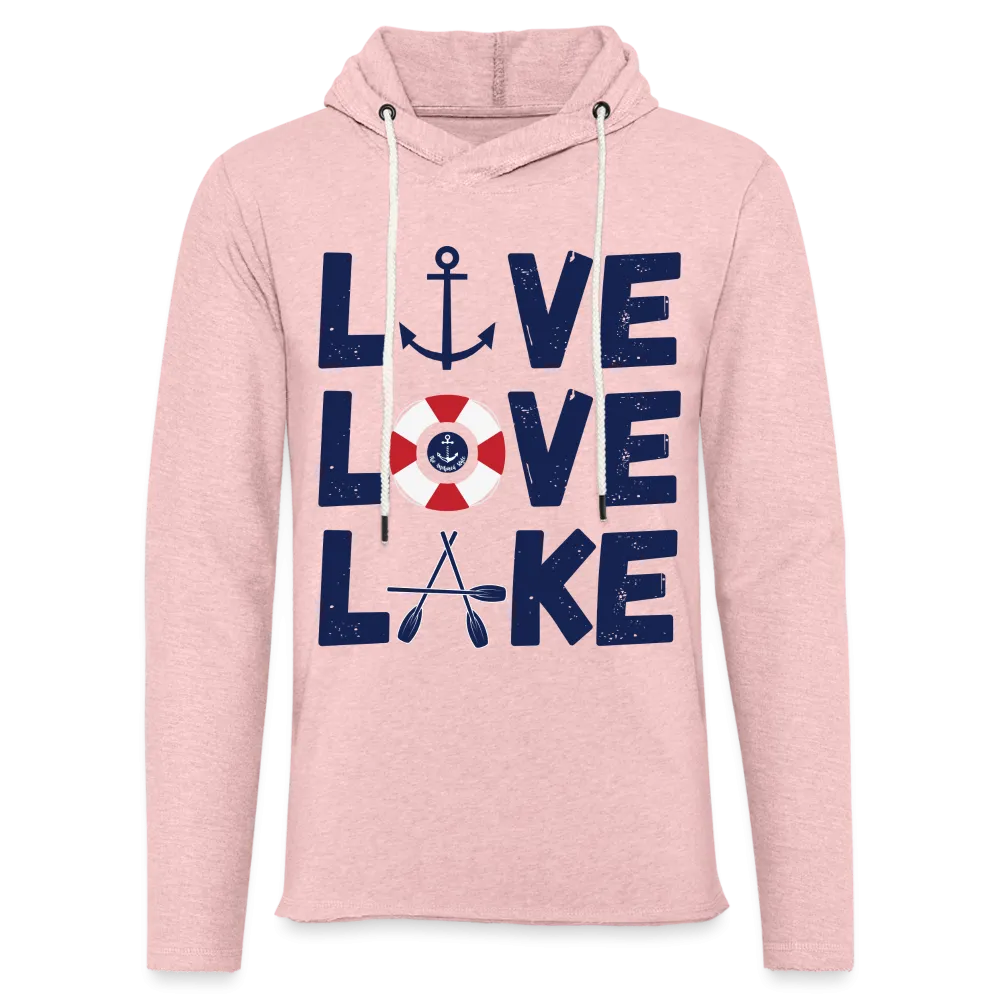 Live Love Lake Lightweight Terry Lake Hoodie