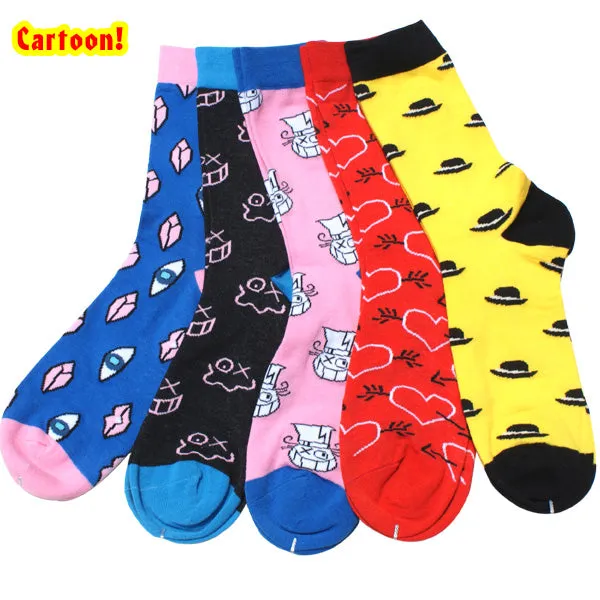 Match-Up Free Shipping combed cotton brand men socks,colorful dress socks (5 pairs / lot )  no gift box