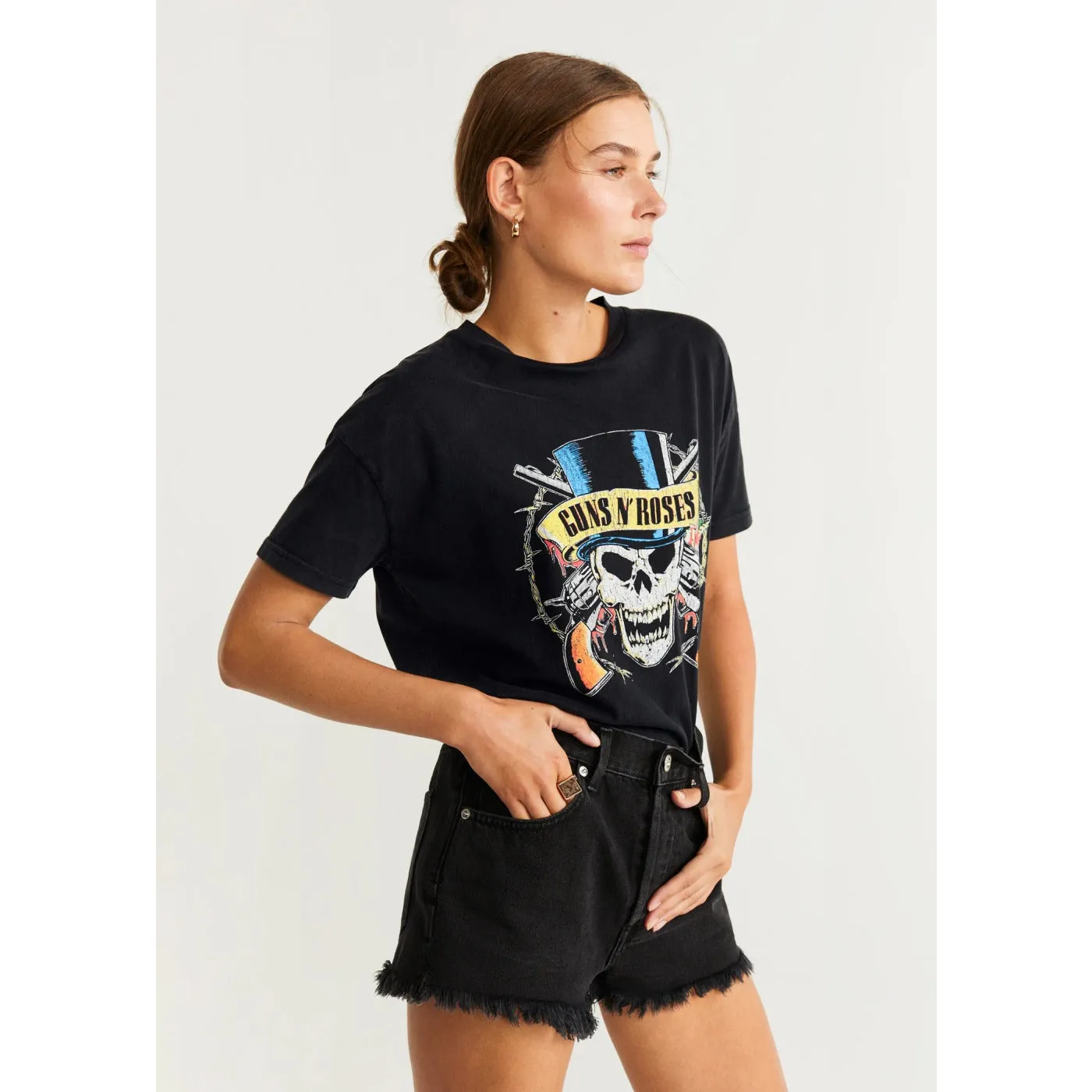 MNG GNR Charcoal Tshirt