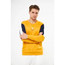 Mustard Colourblock Sweatshirt