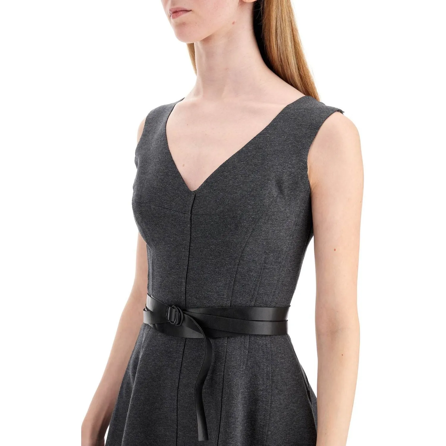 Norma Kamali grace jersey mini dress for women