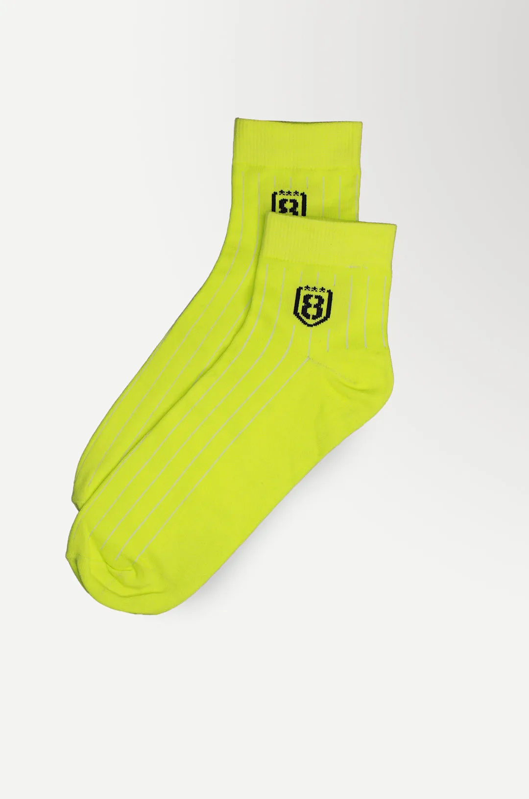 Nylon High Ankle Socks  - Neon