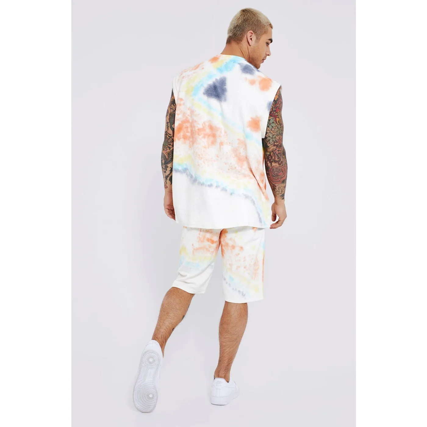 Oversized Heavy Tie Dye Tank