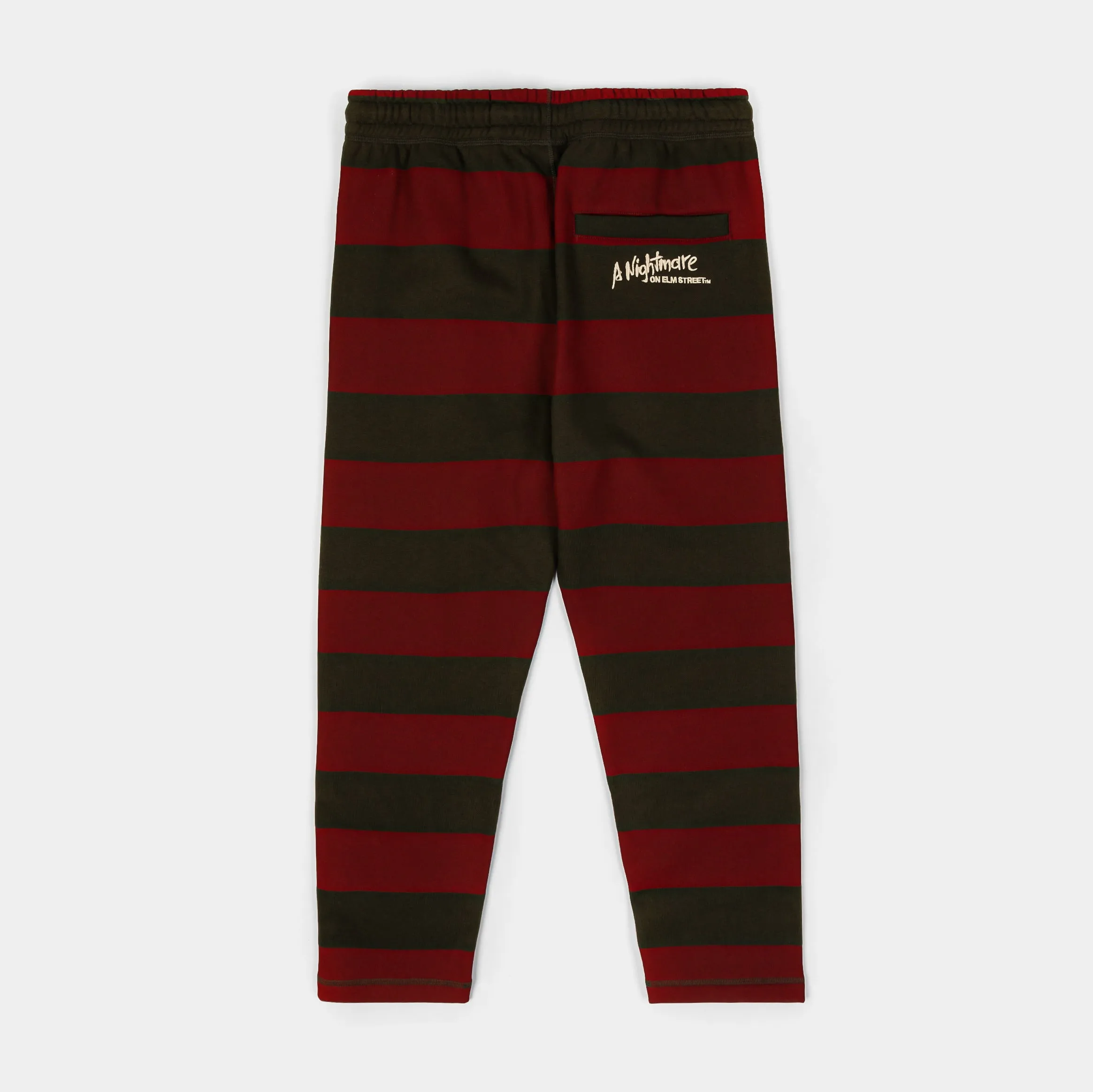 SP x Nightmare On Elm Street Sweater Jogger Mens Pants (Red/Olive)