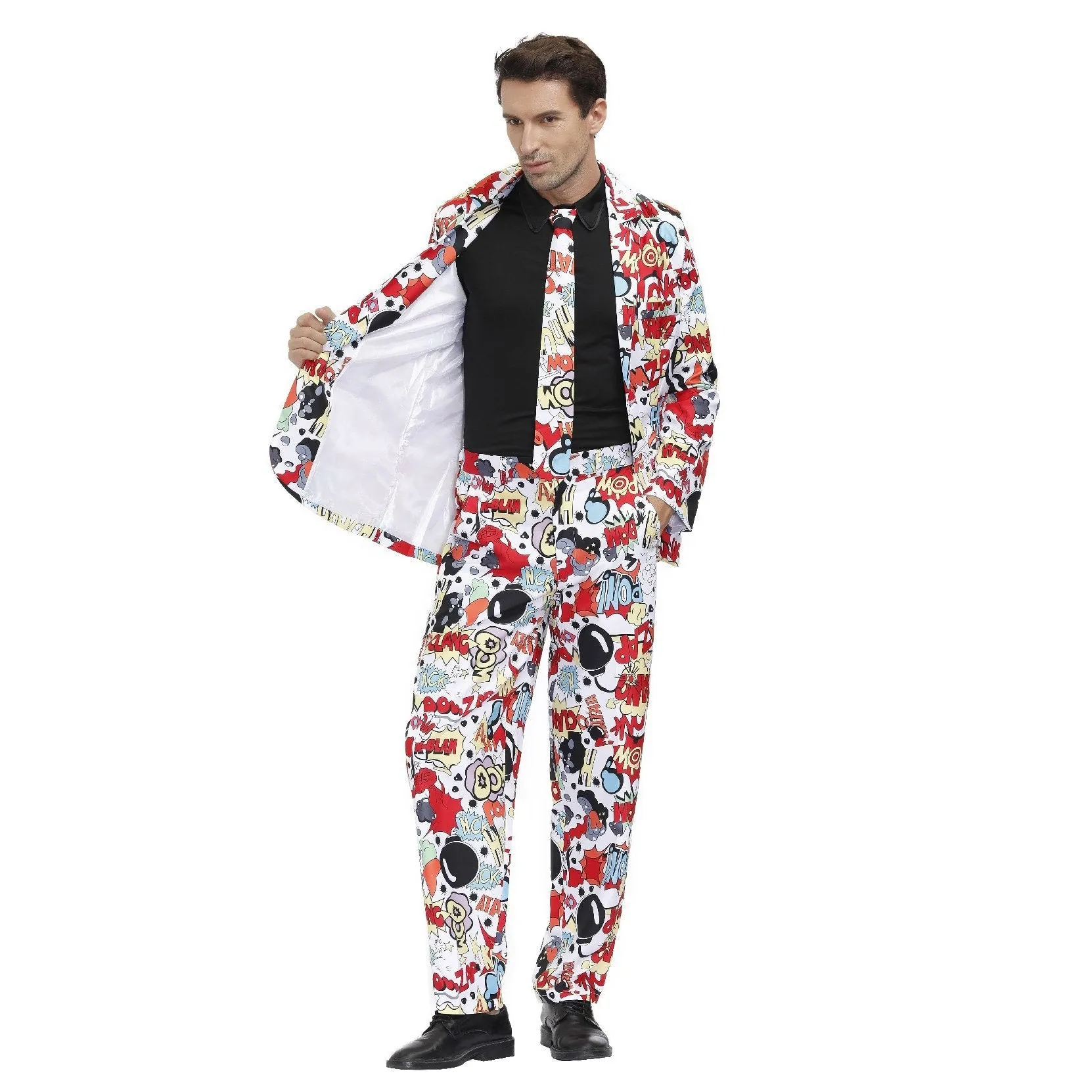 Stag Do Party Fancy Dress Host Printed Suit For Men