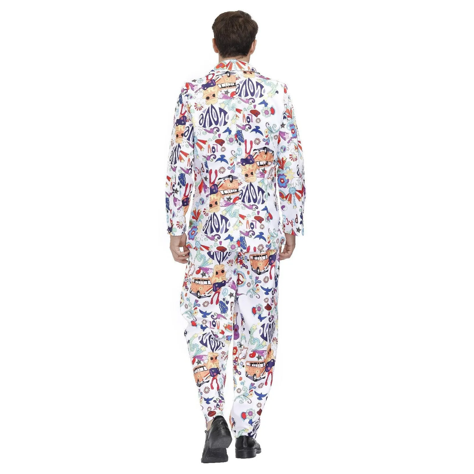 Stag Do Party Fancy Dress Host Printed Suit For Men