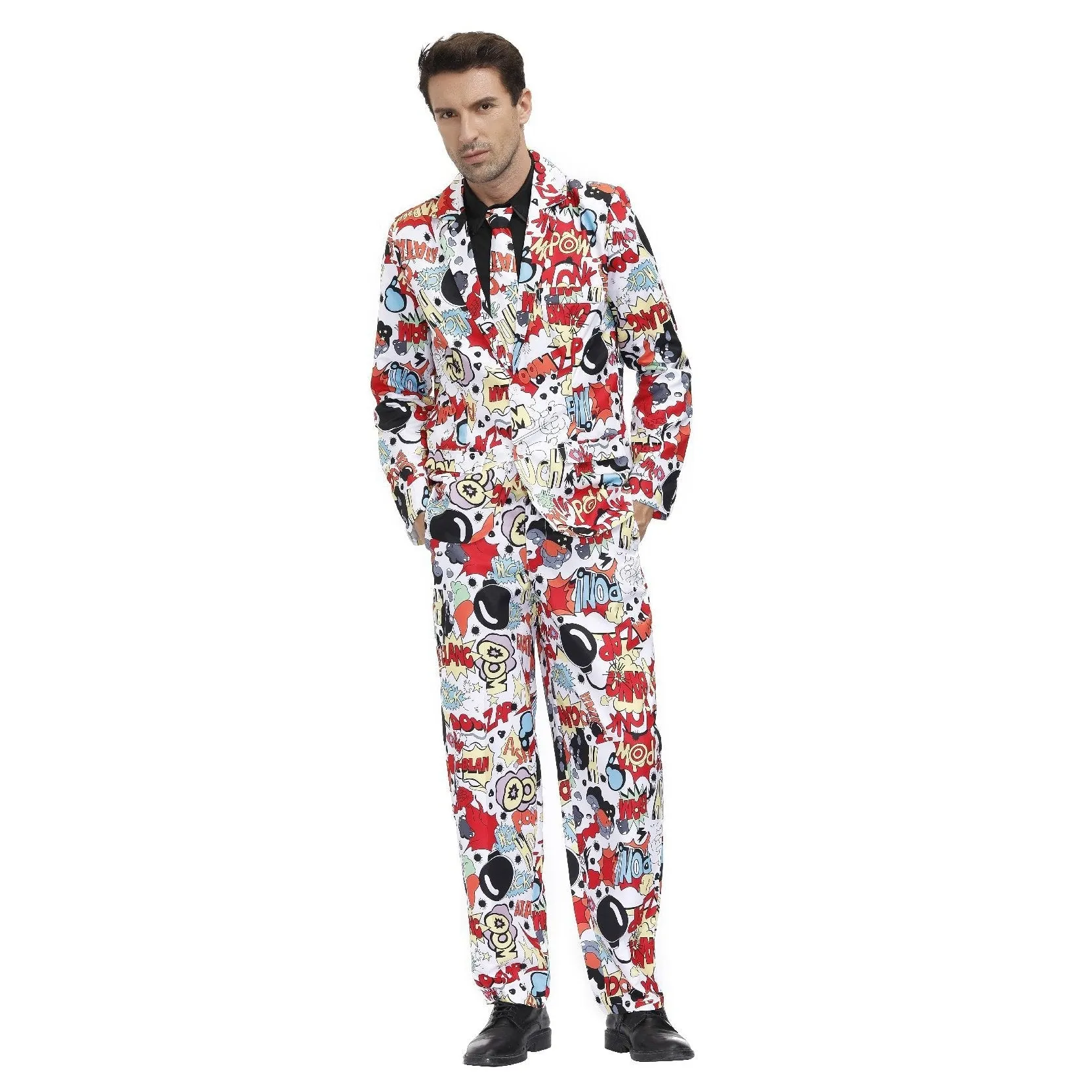 Stag Do Party Fancy Dress Host Printed Suit For Men