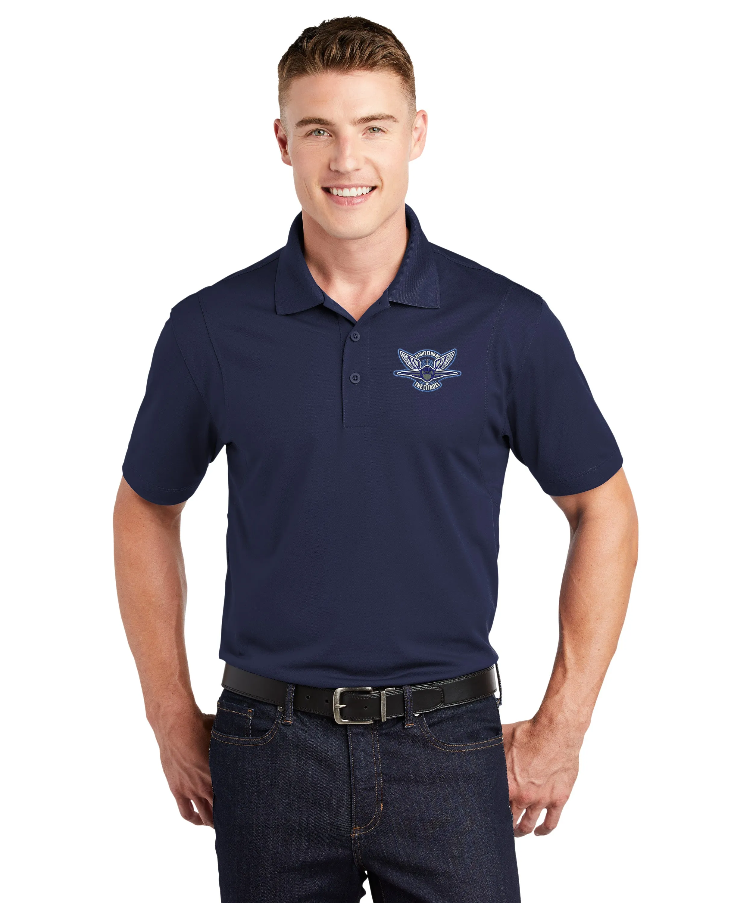 The Citadel, Flight Club At The Citadel, Sport-Tek® Micropique Sport-Wick® Polo