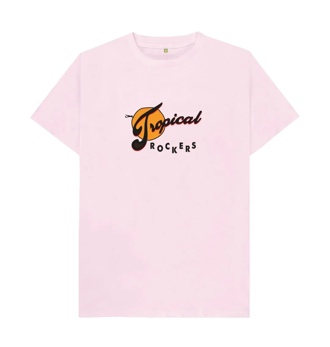 tropical rockers mens organic tee