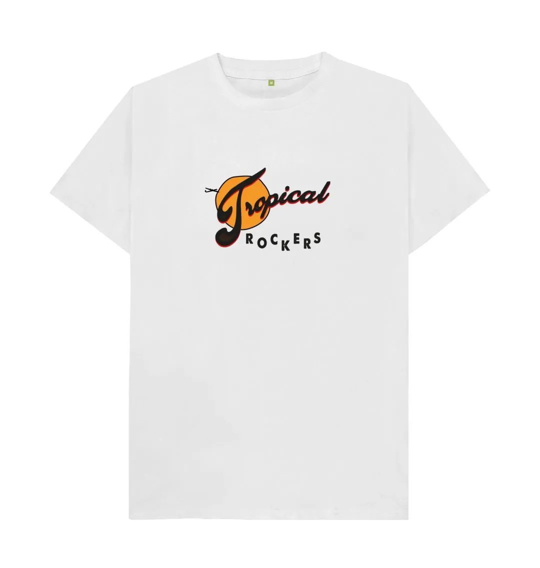 tropical rockers mens organic tee