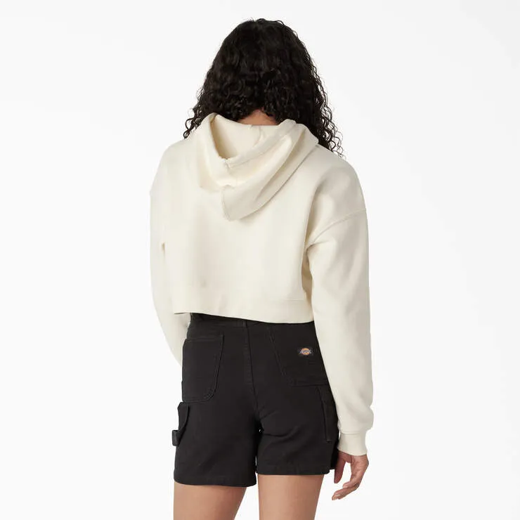 W Oakport Cropped Hoodie