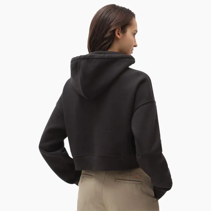 W Oakport Cropped Hoodie