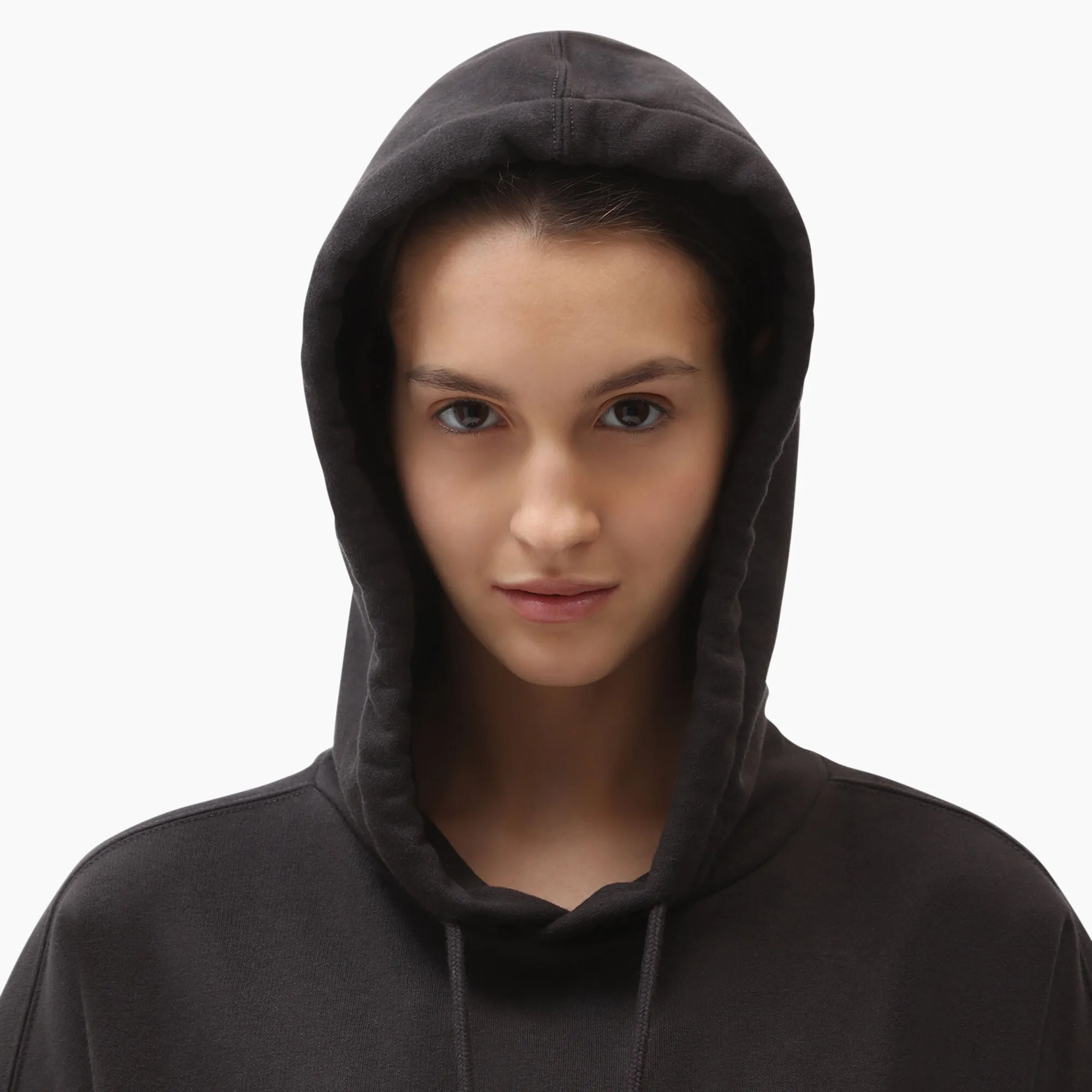 W Oakport Cropped Hoodie