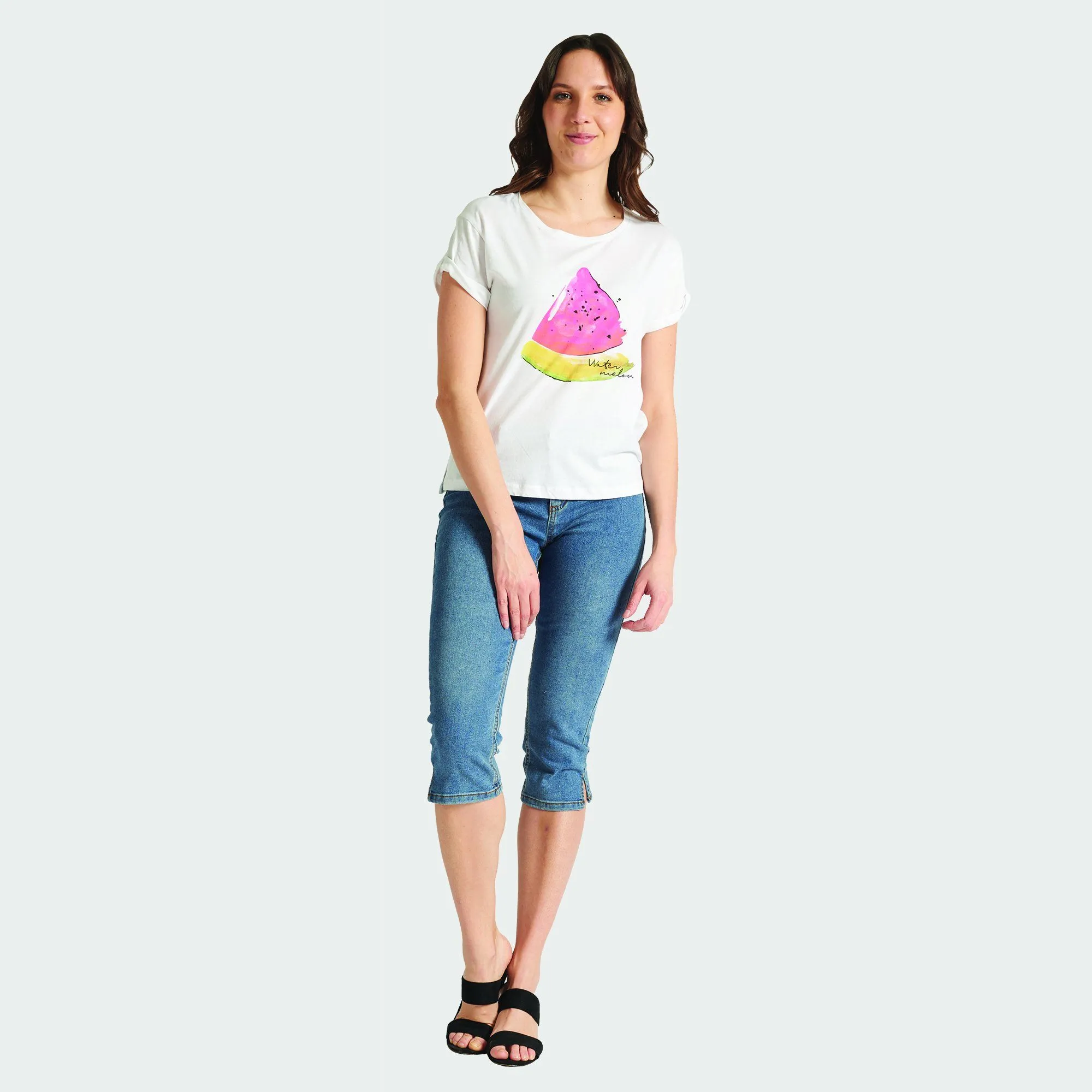 Watermelon - Graphic T-Shirt - White