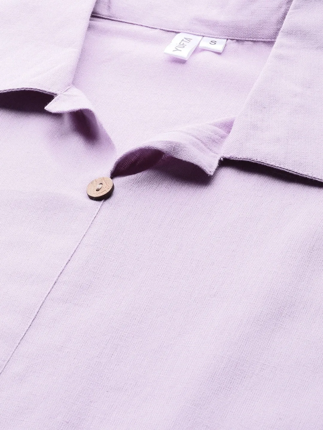 Women Lavender Solid Dress